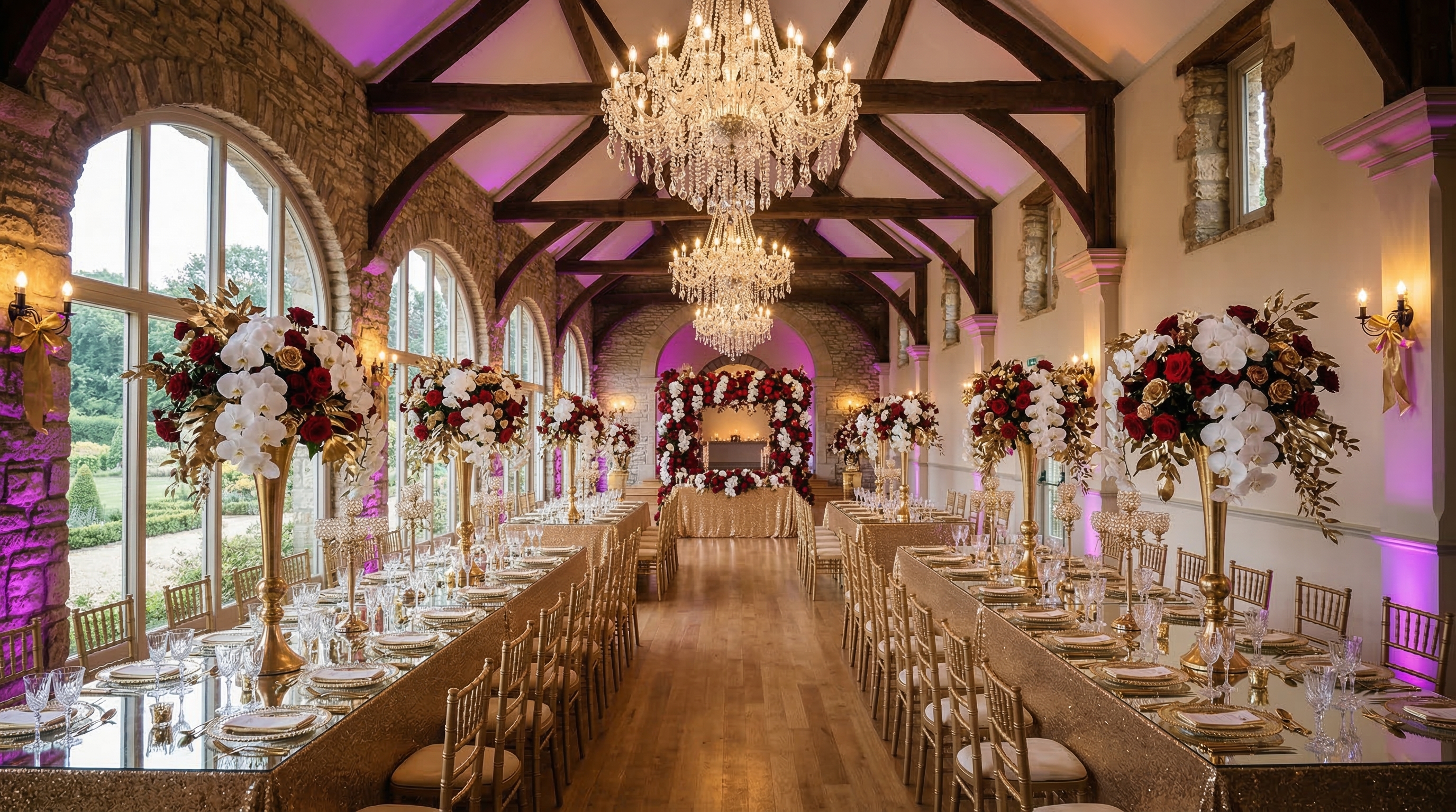 Glamorous wedding style visualization